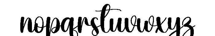 Dandelion2 Font LOWERCASE
