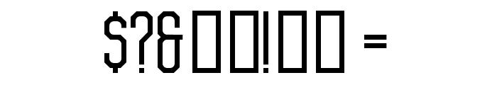 Danderyd Gothic Regular Font OTHER CHARS