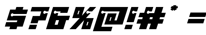 Dangerbot Italic Italic Font OTHER CHARS