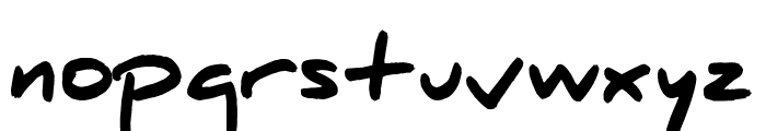 Daniel-Black1 Font LOWERCASE