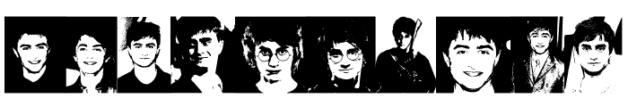 Daniel Radcliffe Font OTHER CHARS