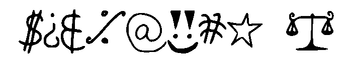 Daniel_s_Dingbat_Font Font OTHER CHARS