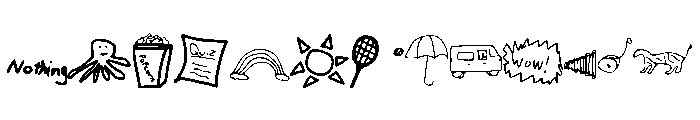 Daniel_s_Dingbat_Font Font UPPERCASE