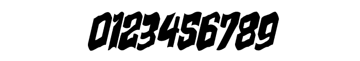 Danse Macabre Wavy Italic Font OTHER CHARS
