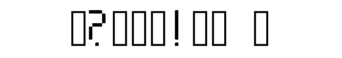 Dansk Font OTHER CHARS