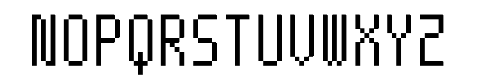 Dansk Font UPPERCASE