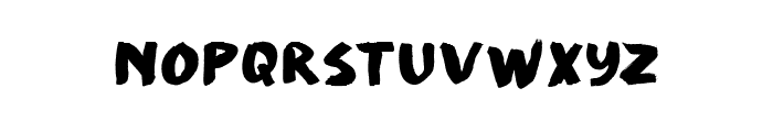 Danska Regular Font LOWERCASE