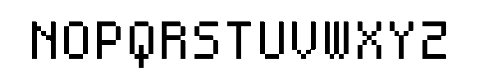 Dansk Font LOWERCASE