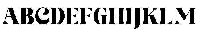 Daphiola DEMO Regular Font UPPERCASE
