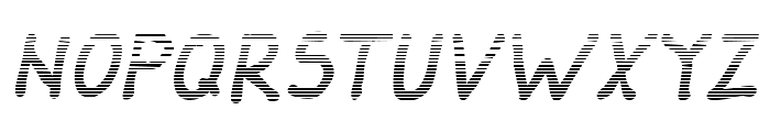 Darbog gradient Bold Italic Font LOWERCASE