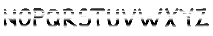 Darbog gradient Bold Font UPPERCASE