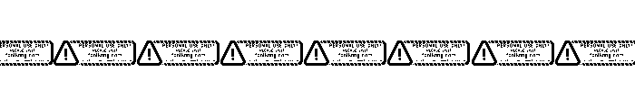 Darena-Regular PERSONAL USE ONL Font OTHER CHARS