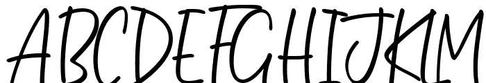 Darianth Regular Font UPPERCASE