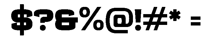 Dark Adam Regular Font OTHER CHARS