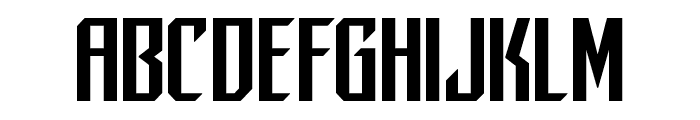 Dark Dominion Expanded Font LOWERCASE