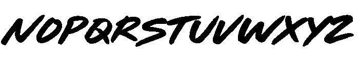 Dark Force Font UPPERCASE