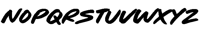 Dark Force Font LOWERCASE