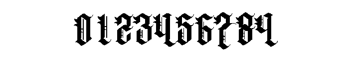 Dark Rock Font OTHER CHARS