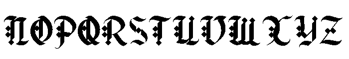 Dark Ruby Font UPPERCASE