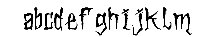 Dark Scratch FONT
