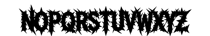 Dark Spring Regular Font LOWERCASE