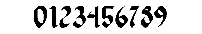 Dark Street Font OTHER CHARS