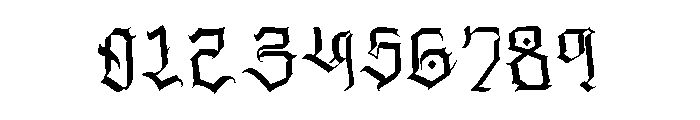 Dark Wizards Font OTHER CHARS
