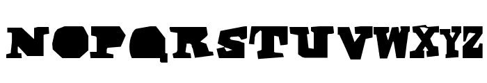 DarkBlack Font LOWERCASE