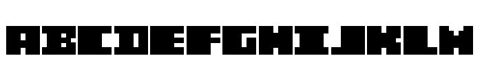 DarkByte Font UPPERCASE