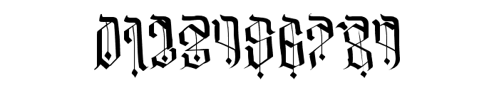 DarkFamily Font OTHER CHARS