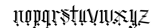 DarkFamily Font LOWERCASE