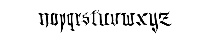 DarkMusroom Font LOWERCASE