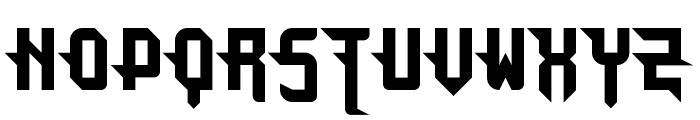 DarkPix Gothic Font UPPERCASE