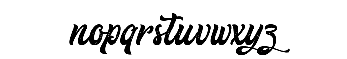 DarkSeventh-PersonalUse Font LOWERCASE