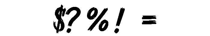 DarkSideoftheMoon Font OTHER CHARS