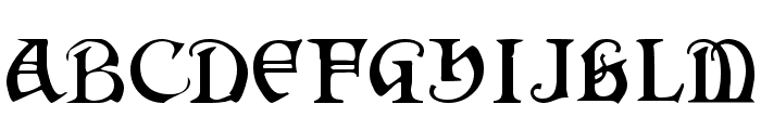 Darkenstone Font LOWERCASE