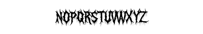 Darkhorn Font LOWERCASE
