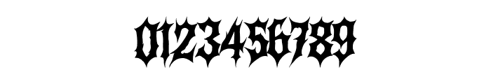 Darkhusk Regular Font OTHER CHARS