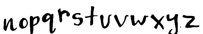 Darklingscrawl Regular Font LOWERCASE