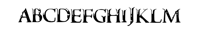 DarksSkyrimFont Font LOWERCASE