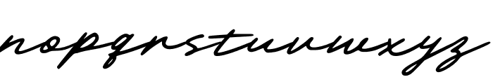 Darline - Personal Use Font LOWERCASE