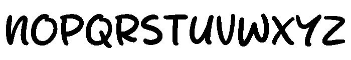 Darling Letter Font UPPERCASE