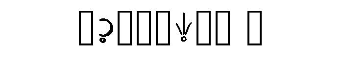 Darnassian Runes Regular Font OTHER CHARS
