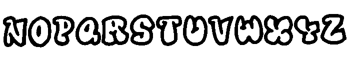 Darrell Regular Font UPPERCASE