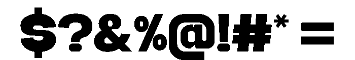 Dashes Demo Bold Font OTHER CHARS