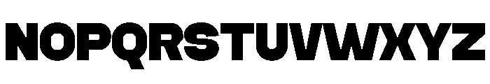 Dashes Demo Bold Font UPPERCASE