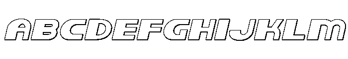 Dashiel 3D Italic FONT