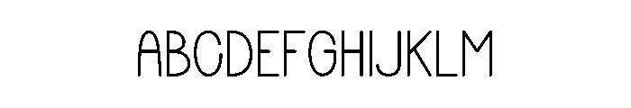 Dashing Around Font UPPERCASE