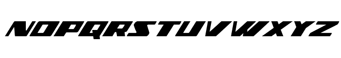 Dassault Condensed Italic Font UPPERCASE