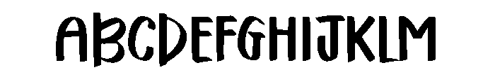 Date Night Regular Font UPPERCASE